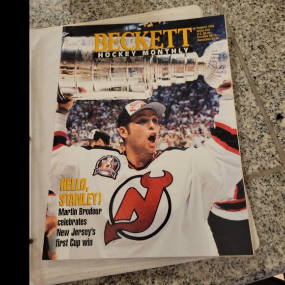 Other - Beckett Hockey Monthly. August 1995 magazine
